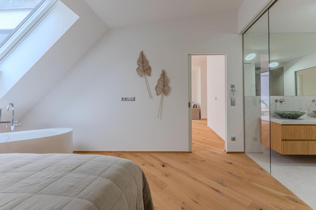 Apartamento Neustift Deluxe Viena Exterior foto