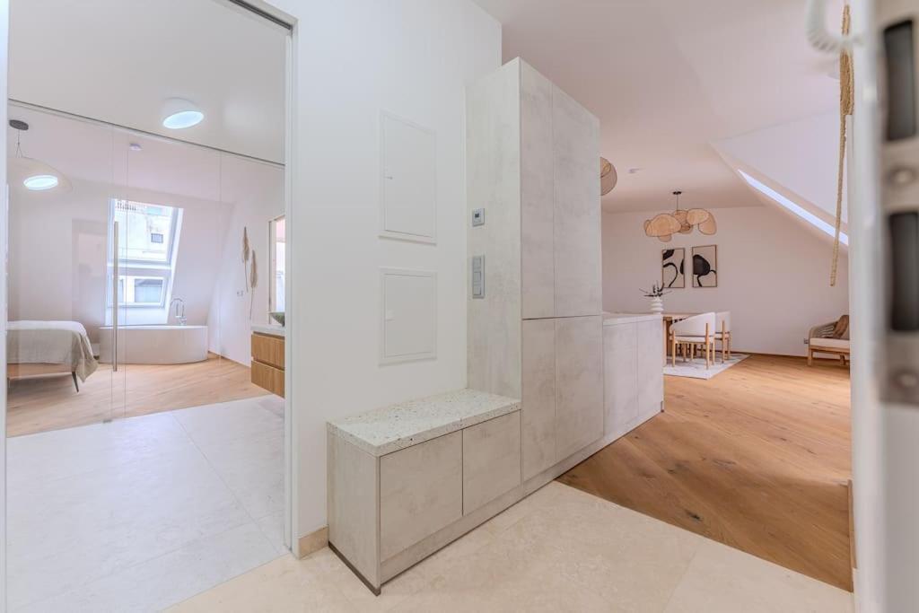 Apartamento Neustift Deluxe Viena Exterior foto