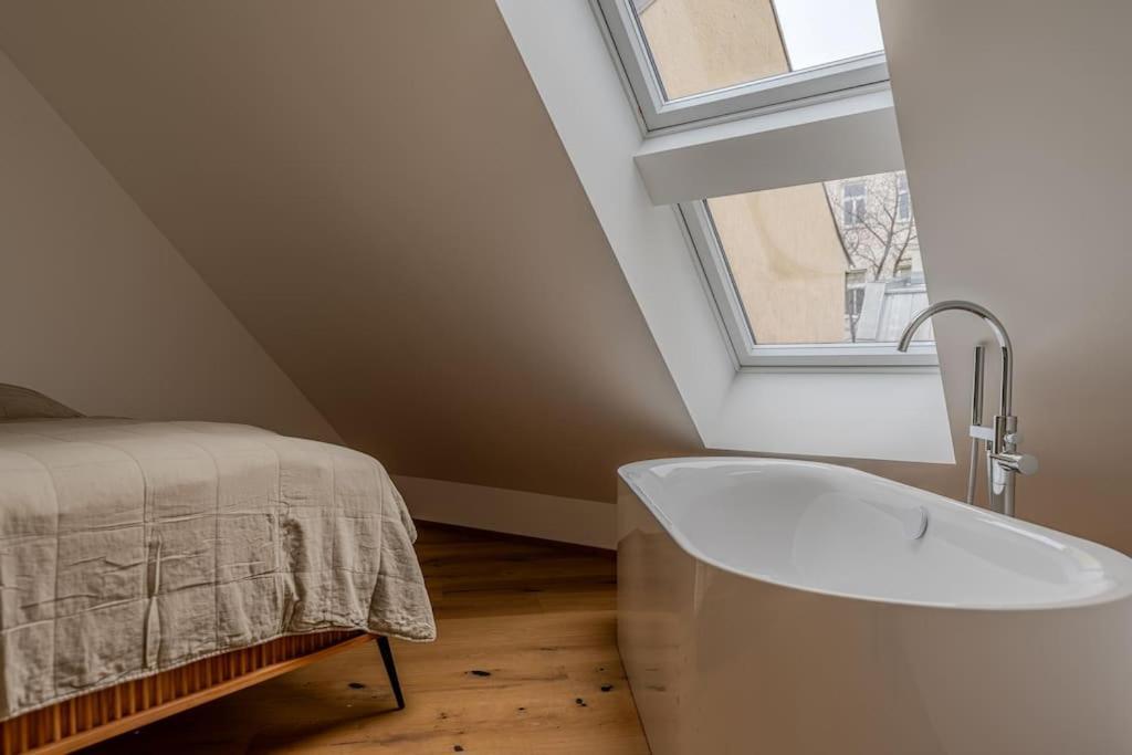 Apartamento Neustift Deluxe Viena Exterior foto