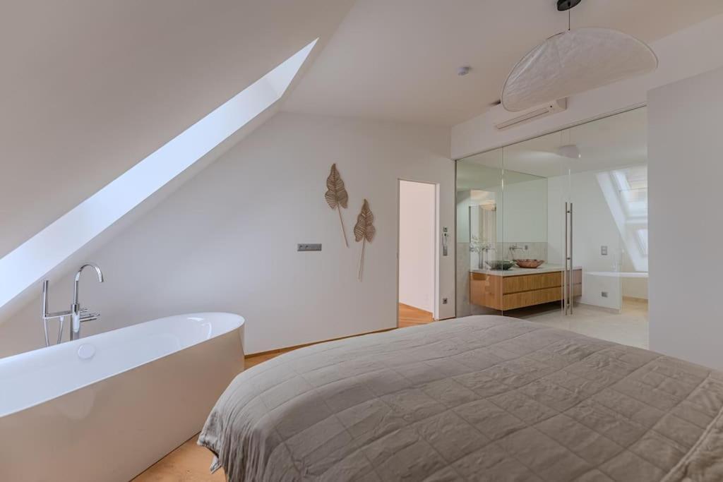 Apartamento Neustift Deluxe Viena Exterior foto
